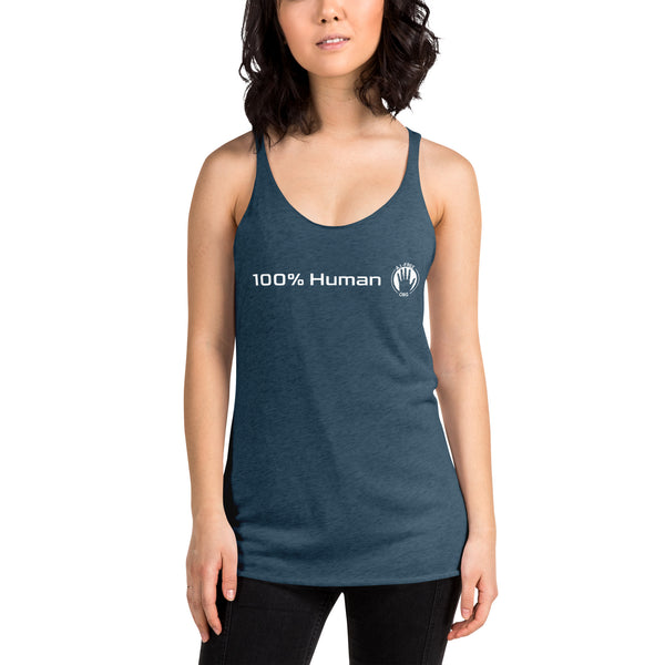 100% Human with A.I.-Free Seal Tank Top