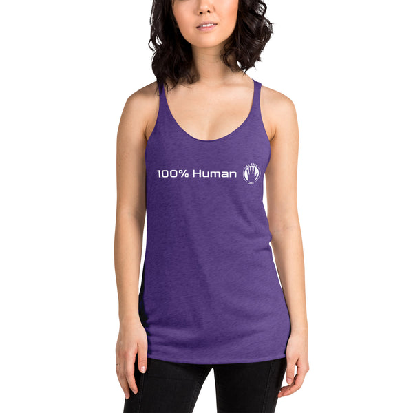 100% Human with A.I.-Free Seal Tank Top