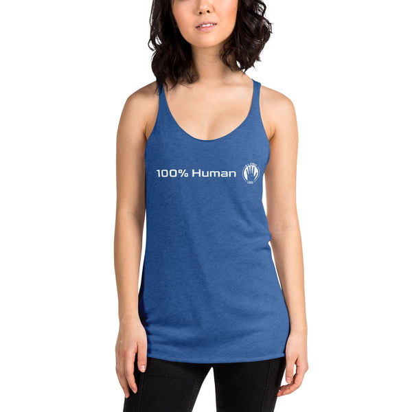 100% Human with A.I.-Free Seal Tank Top