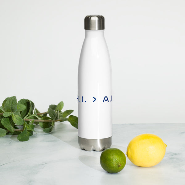 Human Intelligence Water Bottle