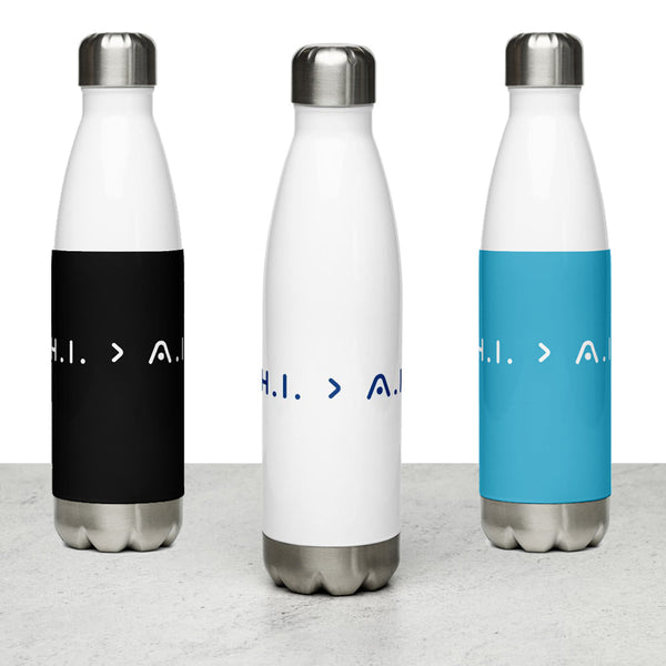 Human Intelligence Water Bottle