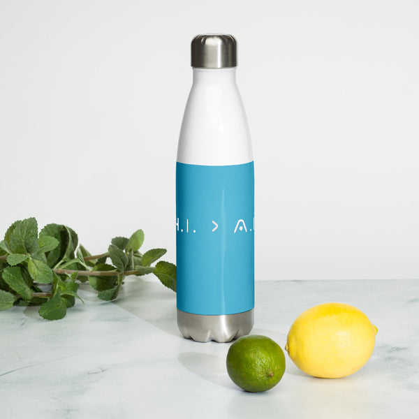 Human Intelligence Water Bottle