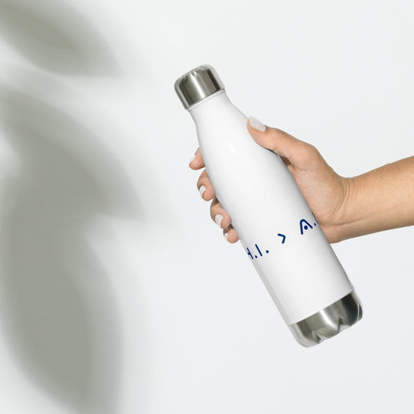 Human Intelligence Water Bottle