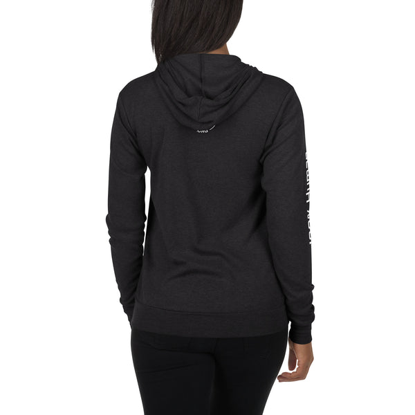 100% Human Zip Hoodie (Unisex)