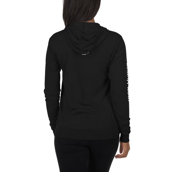 100% Human Zip Hoodie (Unisex)