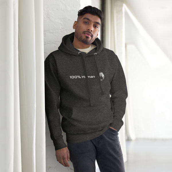 100% Human / A.I.-Free Seal Printed Hoodie (Unisex)