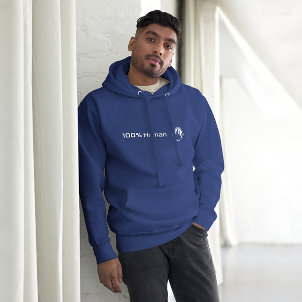 100% Human / A.I.-Free Seal Printed Hoodie (Unisex)