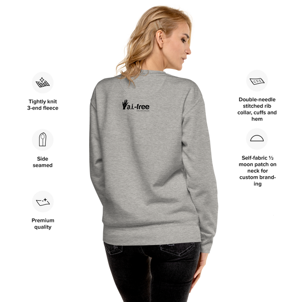 Human Intelligence Premium Sweatshirt (Unisex)