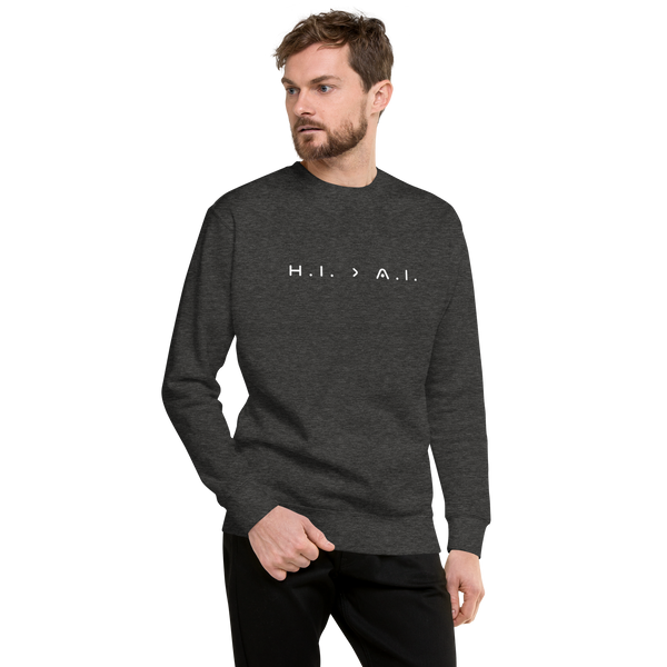 Human Intelligence Premium Sweatshirt (Unisex)