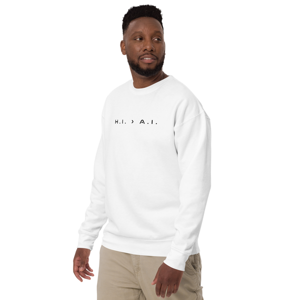 Human Intelligence Premium Sweatshirt (Unisex)