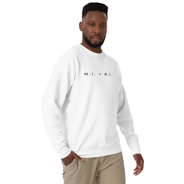 Human Intelligence Premium Sweatshirt (Unisex)