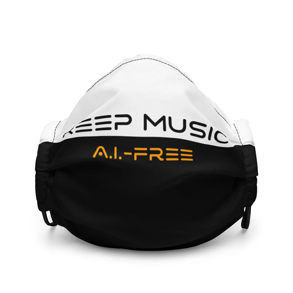 Keep Music A.I.-Free Face Mask