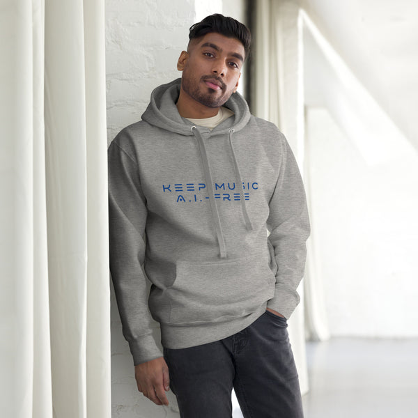 Keep Music A.I.-Free Unisex Hoodie