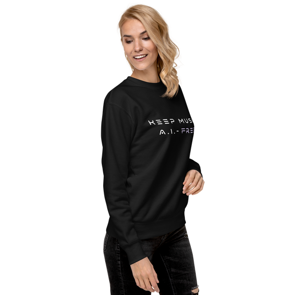 Keep Music A.I.-Free Sweatshirt