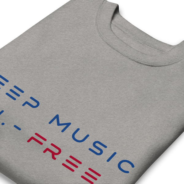 Keep Music A.I.-Free Sweatshirt