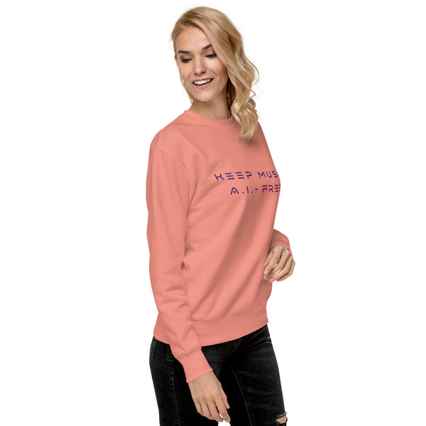 Keep Music A.I.-Free Sweatshirt