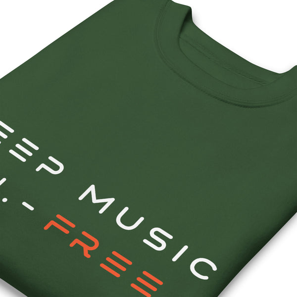 Keep Music A.I.-Free Sweatshirt