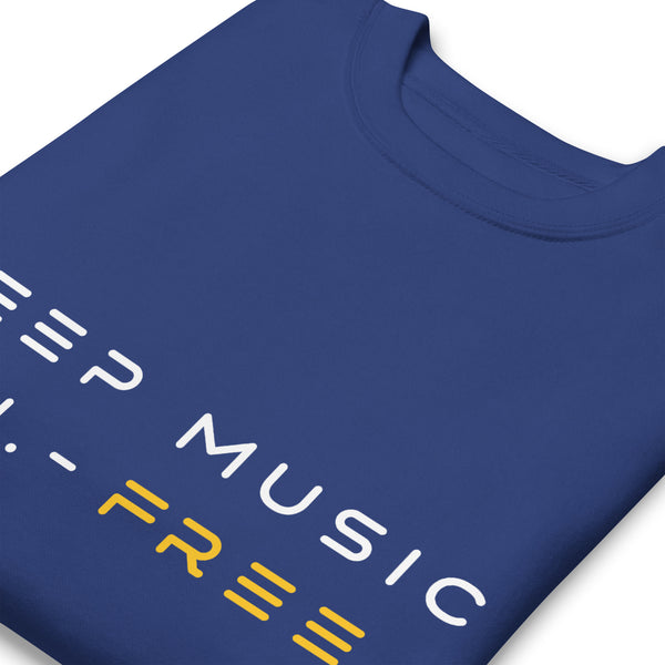 Keep Music A.I.-Free Sweatshirt