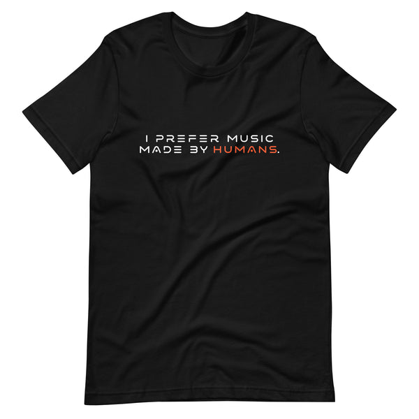 A.I.-Free Music - Made by Humans T-Shirt