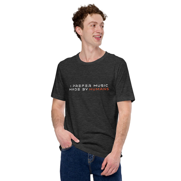 A.I.-Free Music - Made by Humans T-Shirt