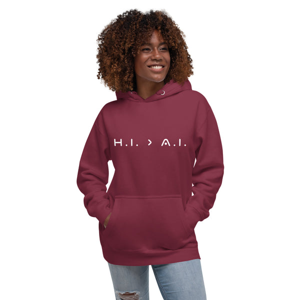 Human Intelligence Printed Hoodie (Unisex)