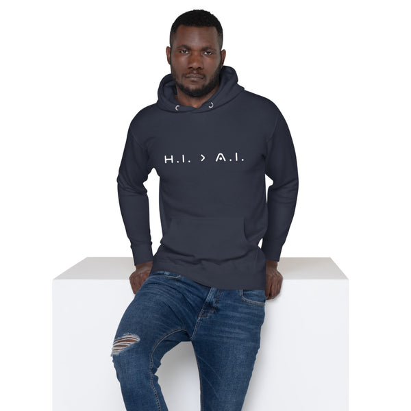 Human Intelligence Printed Hoodie (Unisex)