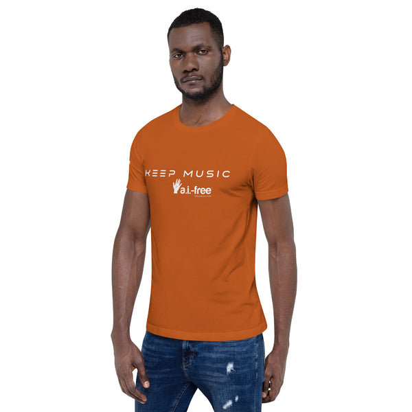 Keep Music A.I.-Free T-Shirt