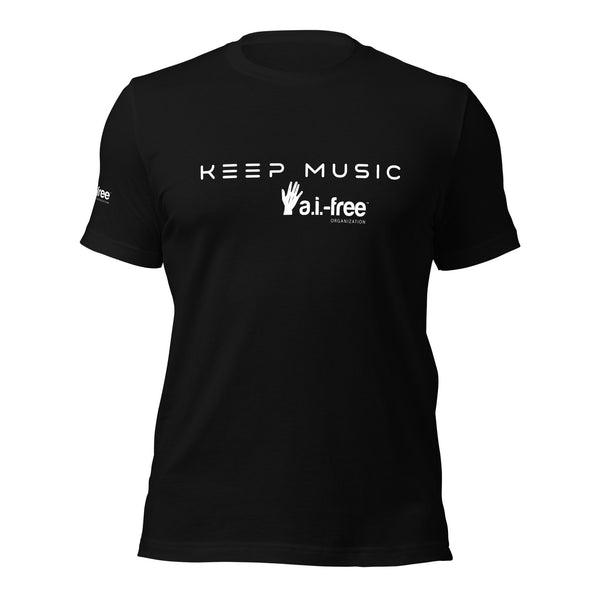 Keep Music A.I.-Free T-Shirt