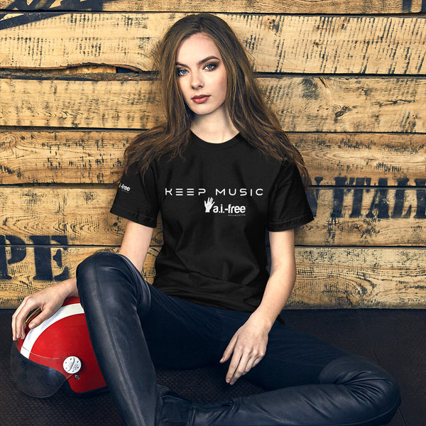 Keep Music A.I.-Free T-Shirt