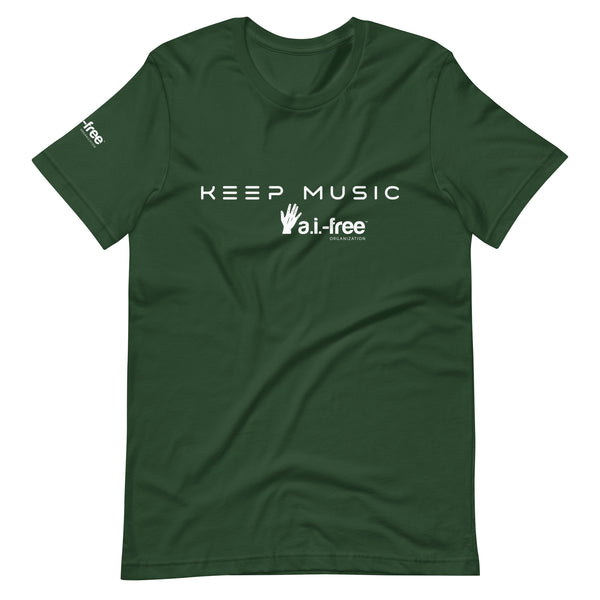 Keep Music A.I.-Free T-Shirt