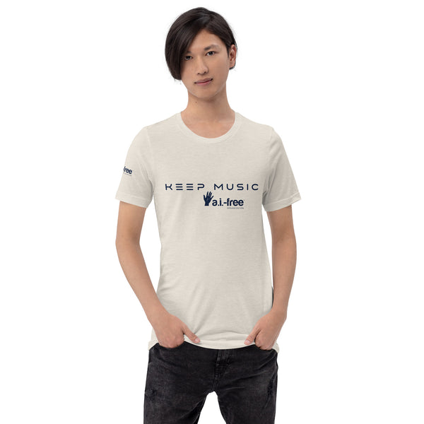 Keep Music A.I.-Free T-Shirt