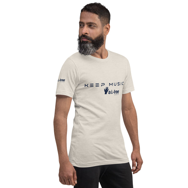 Keep Music A.I.-Free T-Shirt