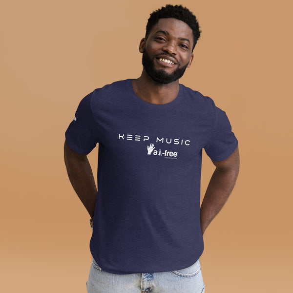 Keep Music A.I.-Free T-Shirt