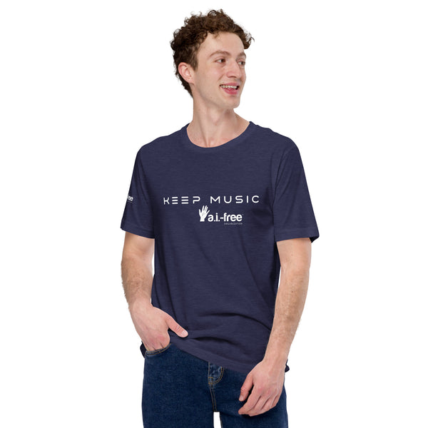 Keep Music A.I.-Free T-Shirt