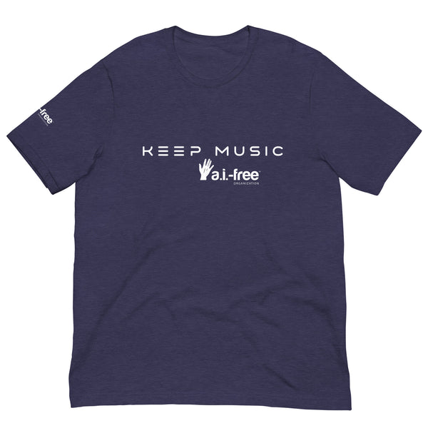 Keep Music A.I.-Free T-Shirt