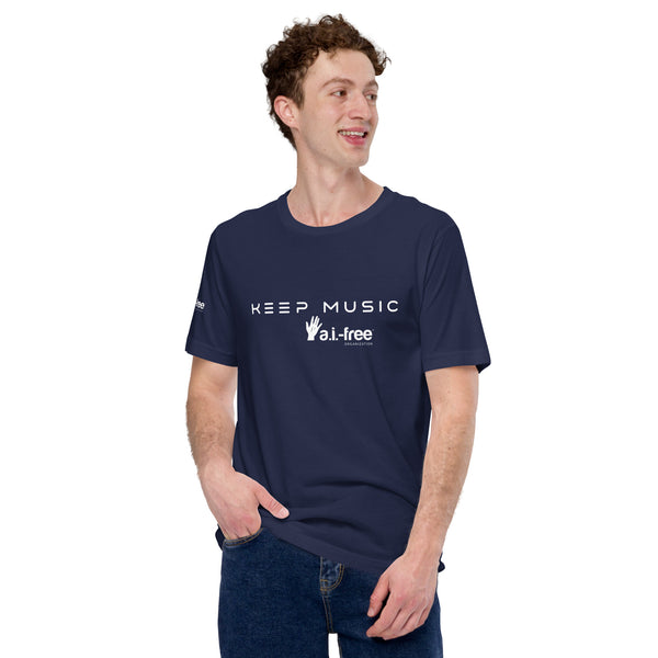 Keep Music A.I.-Free T-Shirt