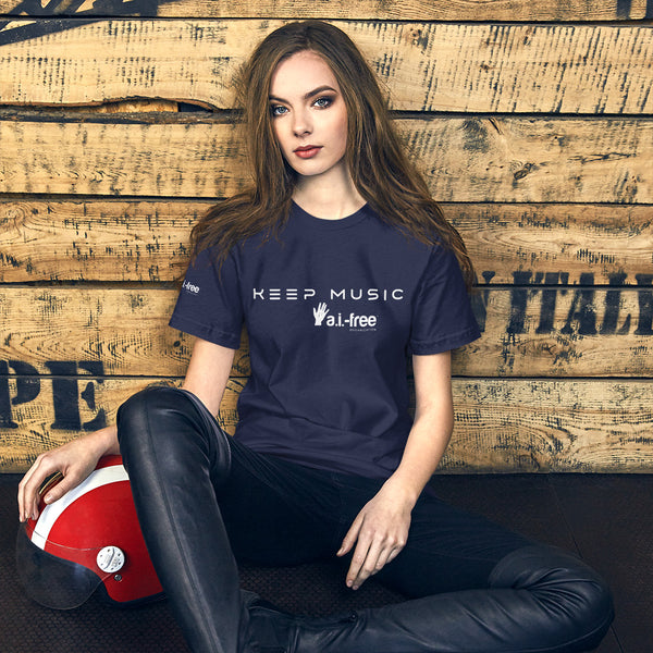 Keep Music A.I.-Free T-Shirt