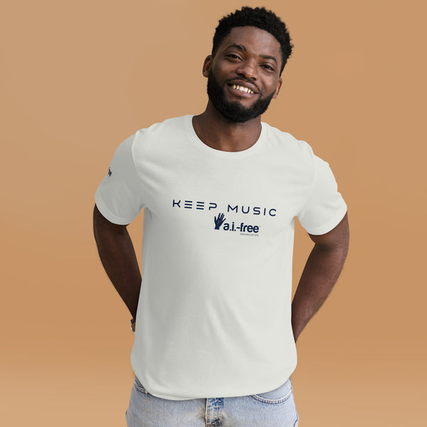 Keep Music A.I.-Free T-Shirt