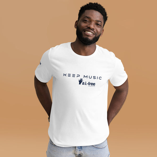 Keep Music A.I.-Free T-Shirt