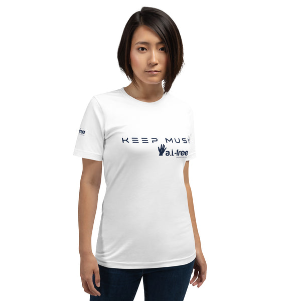 Keep Music A.I.-Free T-Shirt